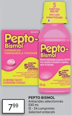 Brunet PEPTO BISMOL Antiacides sélectionnés offer