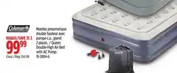 Canadian Tire Queen Double-High Air Bed with AC Pump offer