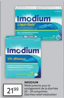 Brunet IMODIUM Médicaments pour le soulagement de la diarrhée offer
