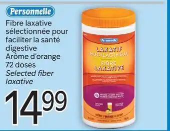 Brunet PERSONNELLE Fibre laxative sélectionnée pour faciliter la santé digestive Arôme d'orange offer