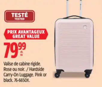 Canadian Tire Outbound Hardside Carry-On Luggage offer