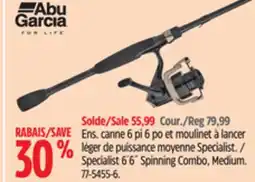 Canadian Tire Specialist 6´6˝ Spinning Combo, Medium offer