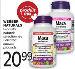 Brunet WEBBER NATURALS Produits naturels sélectionnés offer