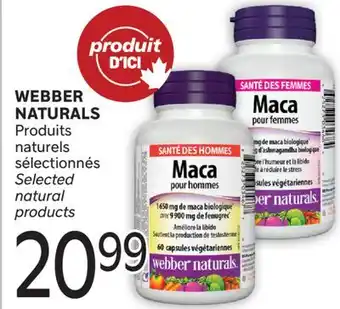 Brunet WEBBER NATURALS Produits naturels sélectionnés offer