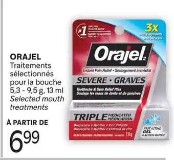 Brunet ORAJEL Traitements sélectionnés pour la bouche offer