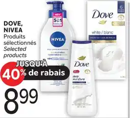 Brunet DOVE, NIVEA Produits sélectionnés offer