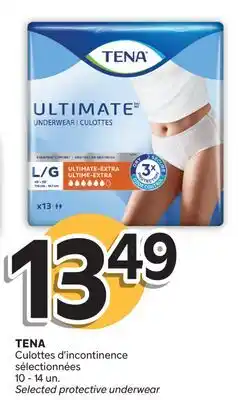 Brunet TENA Culottes d'incontinence sélectionnées offer