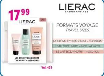 Familiprix LIERAC LABORATORIES offer