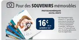 Familiprix DIGITAL PRINTS offer