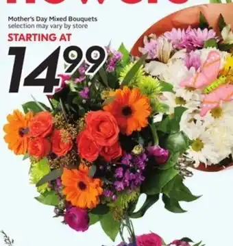 Safeway Mothers day Mixed Bouquets offer