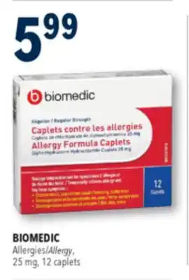 Familiprix BIOMEDIC Allergies/Allergy offer