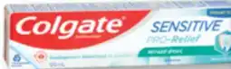 Familiprix Colgate Sensitive Pro-Relief + Enamel Repair toothpaste 120ml offer