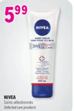 Familiprix NIVEA Selected care products offer