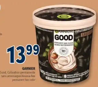 Familiprix GARNIER Good Amonia-free permanent hair color offer