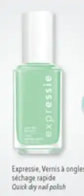 Familiprix ESSIE, Quick dry nail polish offer