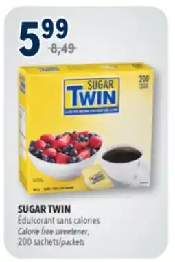 Familiprix SUGAR TWIN Calorie free sweetener offer
