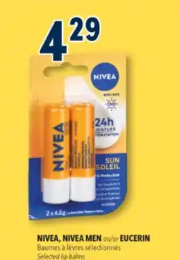 Familiprix NIVEA Selected lip balms offer