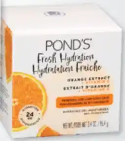 Familiprix Pond's Fresh Hydration hydrating gel moisturizer Orange Extract + Vitamin C - 96.4g offer
