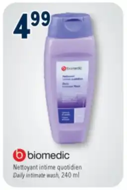 Familiprix Biomedic light and fresh scent daily intimate wash 240ml offer