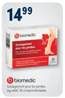 Familiprix BIOMEDIC Leg relief offer