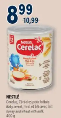 Familiprix NESTLÉ Baby cereal offer