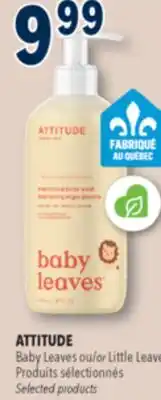 Familiprix ATTITUDE Baby Leaves or Selected products offer