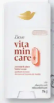 Familiprix Dove whole body deodorant cooling Coconut & Vanilla 113g offer