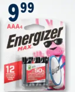 Familiprix Energizer Max AAA alkaline battery 4un offer
