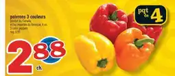 Marché Richelieu POIVRONS 3 COULEURS | 3 COLOR PEPPERS offer
