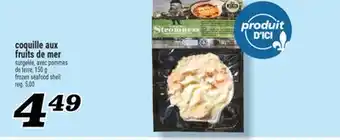 Marché Richelieu COQUILLE AUX FRUITS DE MER | FROZEN SEAFOOD SHELL offer