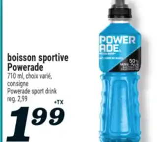 Marché Richelieu BOISSON SPORTIVE POWERADE | POWERADE SPORT DRINK offer