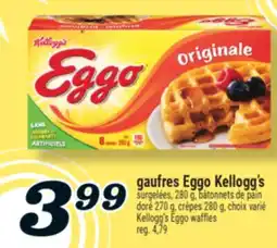 Marché Richelieu GAUFRES EGGO KELLOGG'S | KELLOGG'S EGGO WAFFLES offer