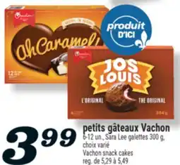 Marché Richelieu PETITS GÂTEAUX VACHON | VACHON SNACK CAKES offer