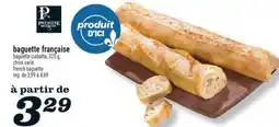 Marché Richelieu BAGUETTE FRANÇAISE PREMIÈRE MOISSON | PREMIÈRE MOISSON FRENCH BAGUETTE offer
