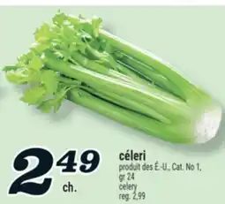 Marché Richelieu CÉLERI | CELERY offer