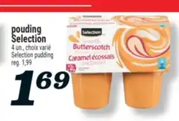 Marché Richelieu POUDING SELECTION | SELECTION PUDDING offer