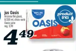 Marché Richelieu JUS OASIS | OASIS JUICE offer
