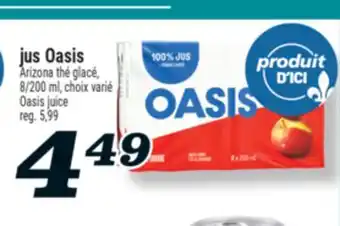 Marché Richelieu JUS OASIS | OASIS JUICE offer