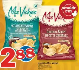 Marché Richelieu CROUSTILLES MISS VICKIE'S | MISS VICKIE'S POTATO CHIPS offer