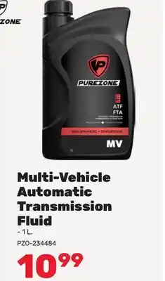 Bumper to Bumper PUREZONE Multi-Vehicle Automatic Transmission Fluid offer