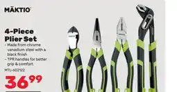 Bumper to Bumper MÄKTIG 4-Piece Plier Set offer