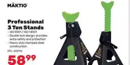 Bumper to Bumper MÄKTIG Professional 3 Ton Stands offer