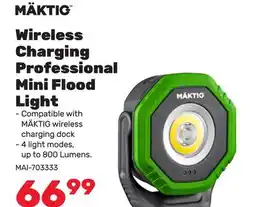 Bumper to Bumper MÄKTIG Wireless Charging Professional Mini Flood Light offer