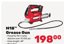 Bumper to Bumper M18 Grease Gun offer