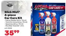 Bumper to Bumper Slick Mist 4-piece Car Care Kit offer