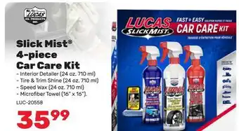 Bumper to Bumper Slick Mist 4-piece Car Care Kit offer