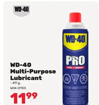 Bumper to Bumper WD-40 Multi-Purpose Lubricant offer
