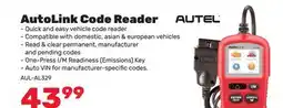 Bumper to Bumper Autel AutoLink Code Reader offer