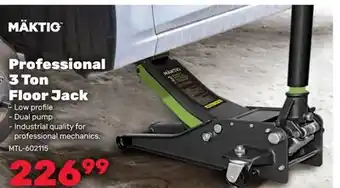 Bumper to Bumper MÄKTIG Professional 3 Ton Floor Jack offer