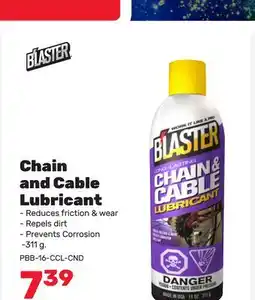 Bumper to Bumper Blaster Chain and Cable Lubricant offer